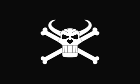 drapeau one piece de L'Équipage des Pirates Rumbar