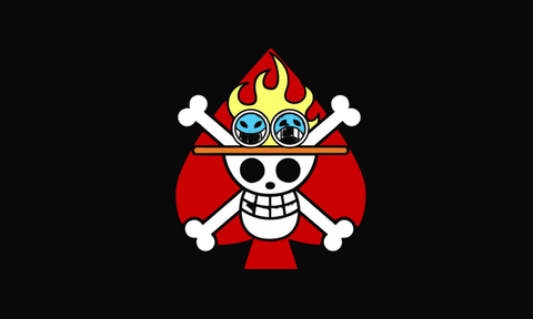 drapeau one piece de L'Équipage des Pirates Spade