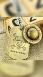 Collier pirate One Piece chapeau de paille
