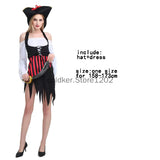 Déguisement pirate homme gilet noir