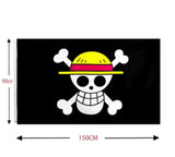Drapeau One Piece de l'équipage du Chapeau de Paille