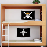 Drapeau One Piece de l'Équipage du Chapeau de Paille
