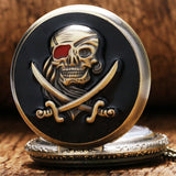 montre de poche pirate