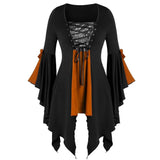 CHEMISE PIRATE - FEMME A VOLANT