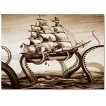 tapis pirate kraken