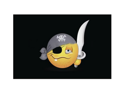 Drapeau Pirate Emoji