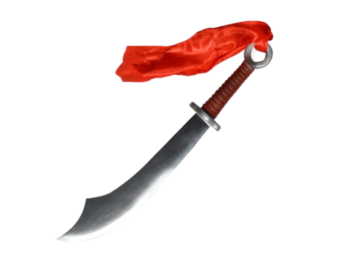 Épée Pirate En Plastique Jouet - Dague Costume Pirate - Pour Déguisement, Fête, Halloween - Finition Métallisée - 11