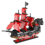 Bateau Pirate Lego Rouge