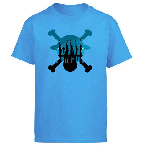 T Shirt Pirate Bleu Ciel
