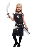 Déguisement Pirate Fille Noir et Blanc