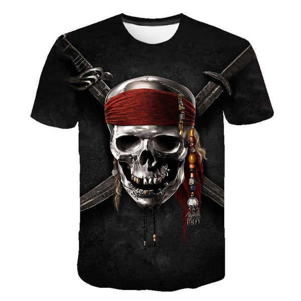 Débardeur Humour Tête De Mort Pirate – Design Minimaliste Et Drôle, Cadeau Idéal Pour Enfant Fan De Pirates - 5
