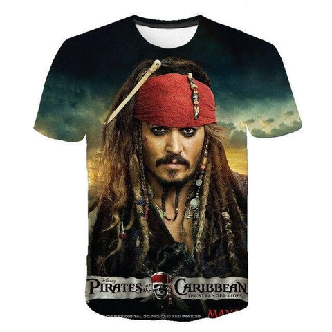 T-Shirt Pirate des Caraïbes