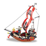 Lego Bateau Pirate des Caraïbes Construction