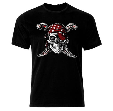 T-Shirt Pirate Borgne