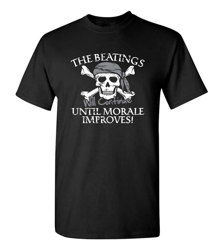 T Shirt Pirate Morale Piraterie Shop - Main Image